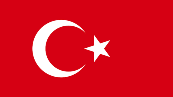 Flag of Turkey (Source: Wikimedia)
