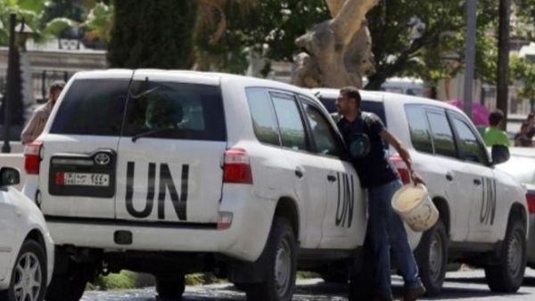 UN officials returned to Syria Wednesday to collect more evidence on the country's chemical weapons (AFP)