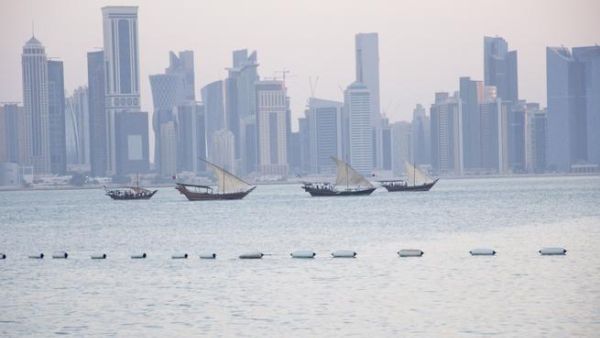 Doha skyline at sunset. Qatar's human resources market is one of the fastest growing in the Gulf (Albawaba/J. Zach Hollo)