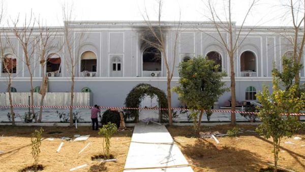  التفجير، الذي استهدف دار الضيافة في افغانستان