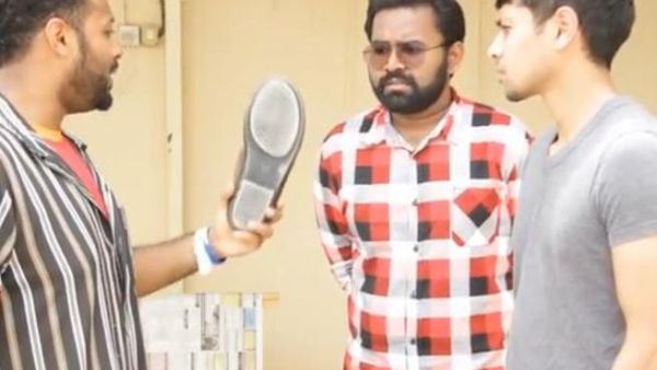 Image from the "Satwa Combat School" where students learn about proper methods to throw a shoe. [youtube]