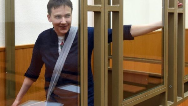 قائدة الطائرة الاوكرانية ناديا سافتشنكو