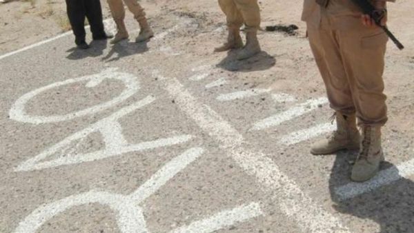 جنود كويتيون على الحدود مع العراق
