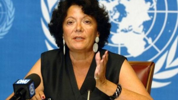 خبيرة لجنة حقوق الانسان التابعة للامم المتحدة كريستين شانيه
