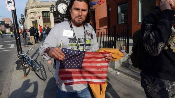 Carlos Arredondo, who was at the finish line of the 117th Boston Marathon when two explosives detonated.