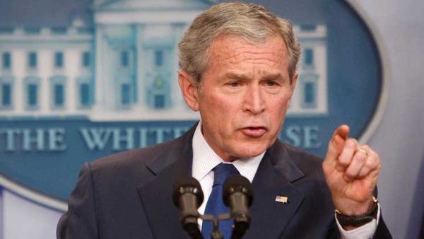 الرئيس الأمريكي الأسبق جورج دبليو بوش