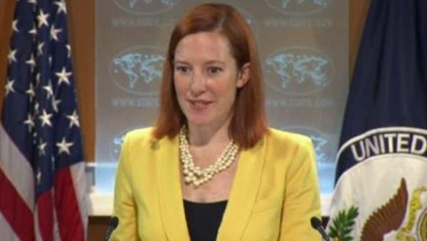 المتحدثة باسم وزارة الخارجية الأمريكية جين بساكي