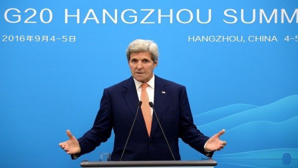 وزير الخارجية الأمريكي جون كيري