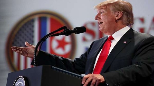 الرئيس الأمريكي دونالد ترامب