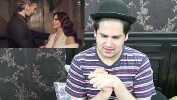 ردة فعل شاب أمريكي بعد مشاهد كليب إليسا "عكس الي شايفينها"