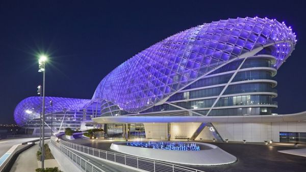 Viceroy hotel on Abu Dhabi's Yas island. (AFP)