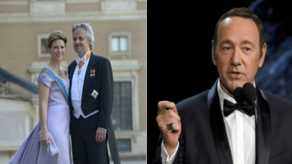 كيفين سبيسي/ الأميرة مارتا لويز وطليقها آري بين