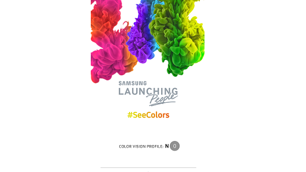  تطبيق SeeColors من سامسونج 