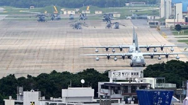 تفجير يستهدف قاعدة لمشاة البحرية الأمريكية بجزيرة يابانية
