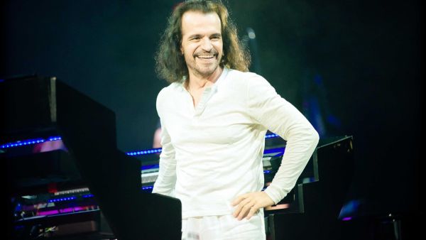 Greek musician Yanni is in Egypt for an much-anticipated concert at the Pyramids. (File photo)