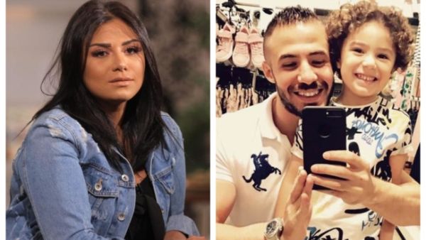 الرّاحلة غنوة، طليقها السيد أمير عبد الباقي وابنهما ياسين