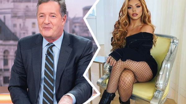 Unimpressed: The presenter, 53, took umbrage to Jesy's comments during an interview with BBC radio host Nick Grimshaw, playing the segment aloud for GMB viewers to hear Unimpressed: The presenter, 53, took umbrage to Jesy's comments during an interview with BBC radio host Nick Grimshaw, playing the segment aloud for GMB viewers to hear