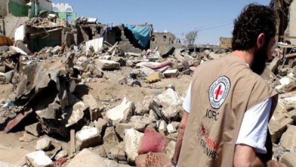 مقتل عاملين للصليب الاحمر شمال اليمن
