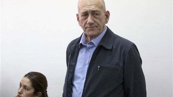 The former Israeli PM is now facing 19 months in prison for various corruption charges. (AFP/File)