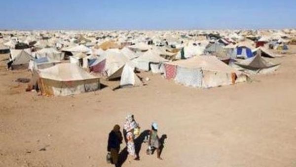 مخيم لاجئيين في اليمن/ارشيف