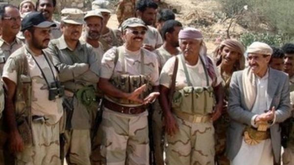 الأخ غير الشقيق للرئيس اليمني اللواء علي محسن الأحمر