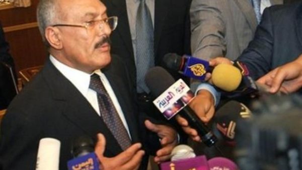 الرئيس اليمني علي عبدالله صالح