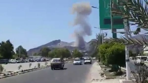 انفجار مخزن أسلحة بمحافظة عدن جنوبي اليمن