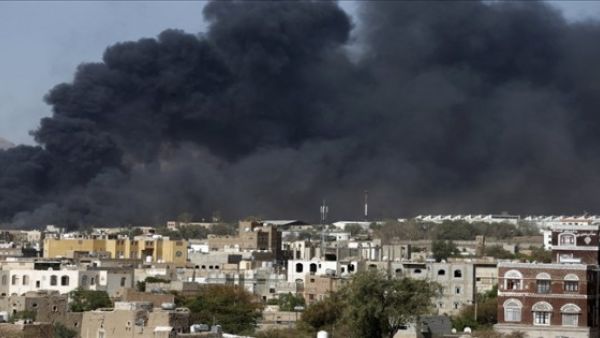 قصف على العاصمة اليمنية صنعاء