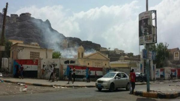 الاعتداء على كنيسة القديس يوسف الكاثوليكية الواقعة في حي كريتر