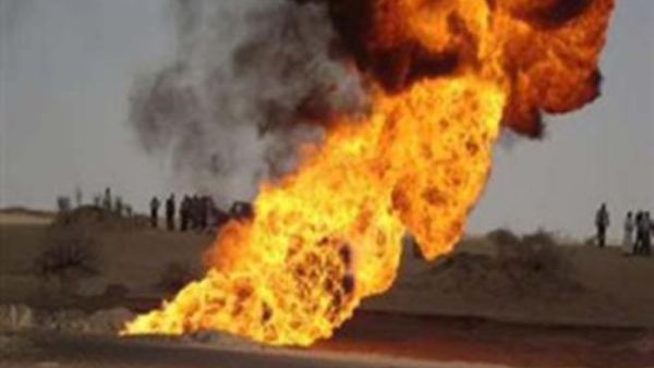 مسلحون ينتمون إلى تحالف قبائل حضرموت فجروا انبوب النفط الممتد من قطاع المسيلة النفطي إلى ميناء الضبة 