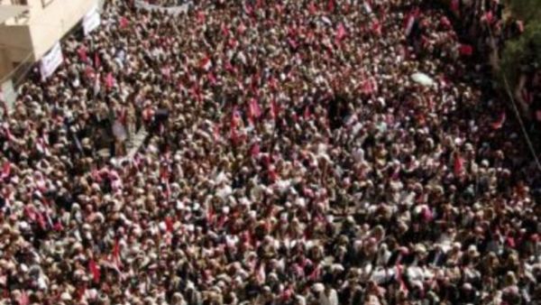 من التظاهرات في صنعاء