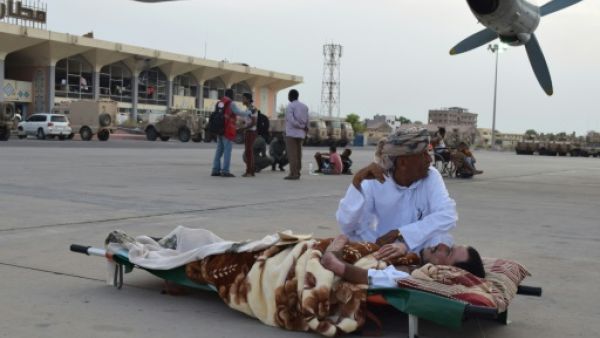 وصول الدفعة الثالثة من الجرحى اليمنيين الى الاردن للعلاج