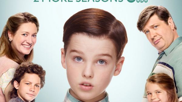 Young Sheldon is the No. 2 most-watched TV comedy (Source: youngsheldon / Twitter ) 