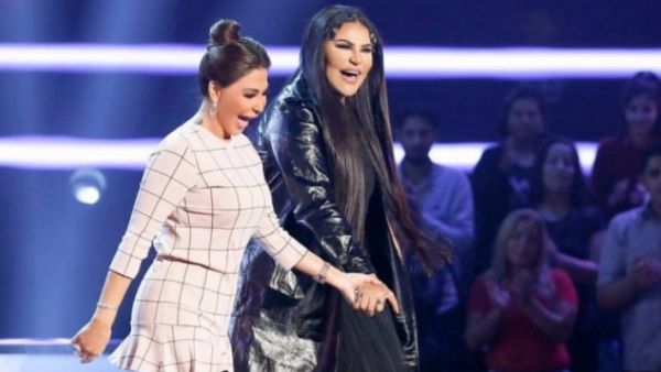 أحلام وإليسا في برنامج "ذا فويس"