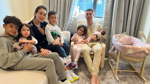 Georgina shares sweet video of her kids