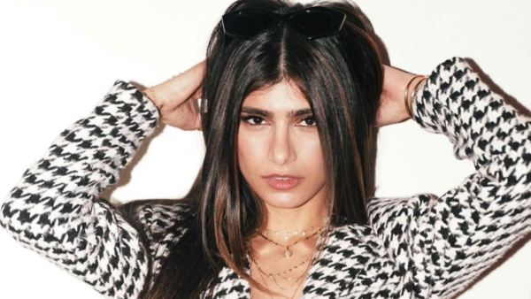 Mia Khalifa's first magazine cover