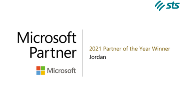 The Microsoft Partner of the Year Awards recognize Microsoft partners that have developed and delivered outstanding Microsoft-based solutions during the past year. STS Recognized As the Winner of 2021 Microsoft Partner of the Year for Jordan