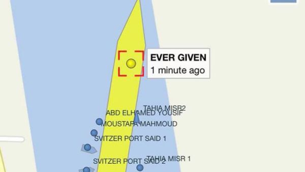 Finally, MegaShip Blocking Suez Canal Partially Refloated