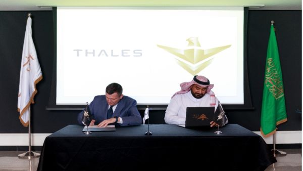 During the signing of the MoU The National Security Services Company - SAFE signs MoU with Thales to advance integrated security solutions in the Kingdom