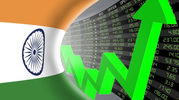 The Indian rupee slipped in the early trade on Monday. (Shutterstock) Indian Seesaw: Sensex Plunges in Opening Session As COVID-19 Cases Surge