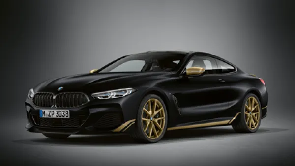 Dynamic extravagance: the BMW 8 Series Golden Thunder Edition