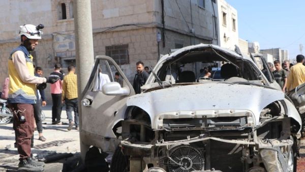اغتيال مسؤول منظمة إغاثة تركية بتفجير سيارته شمالي سوريا
