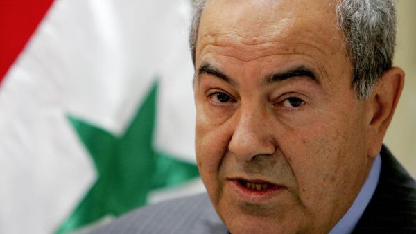 رئيس الوزراء الأسبق إياد علاوي