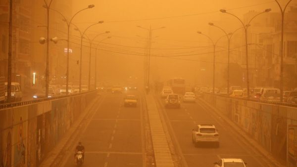 تعليق الرحلات بمطاري بغداد والنجف لسوء الأحوال الجوية