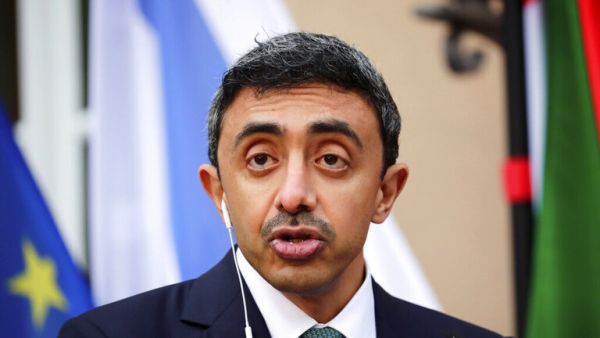 وزير الخارجية الإماراتي عبدالله بن زايد آل نهيان 