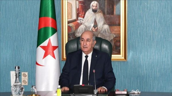 الرئيس الجزائري عبد المجيد تبون