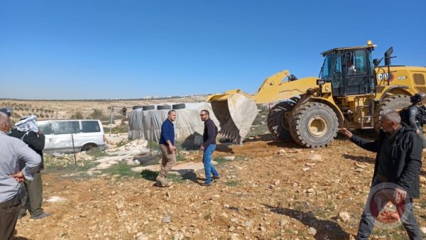 اسرائيل تهدم ثمانية منازل فلسطينية جنوبي الضفة