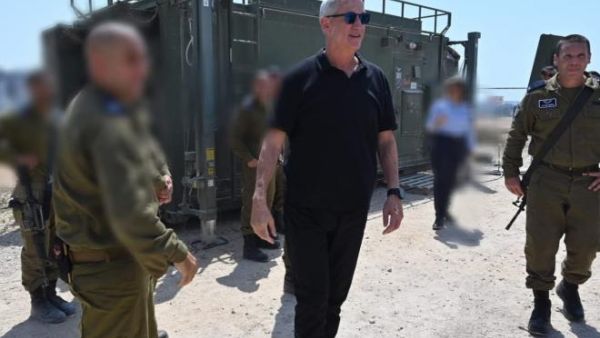 وزير الدفاع الاسرائيلي بيني غانتس