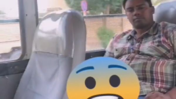 صورة مأخوذة من مقطع فيديو متحرش الكرادة