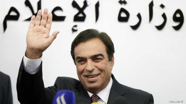 وزير الاعلام اللبناني جورج قرداحي